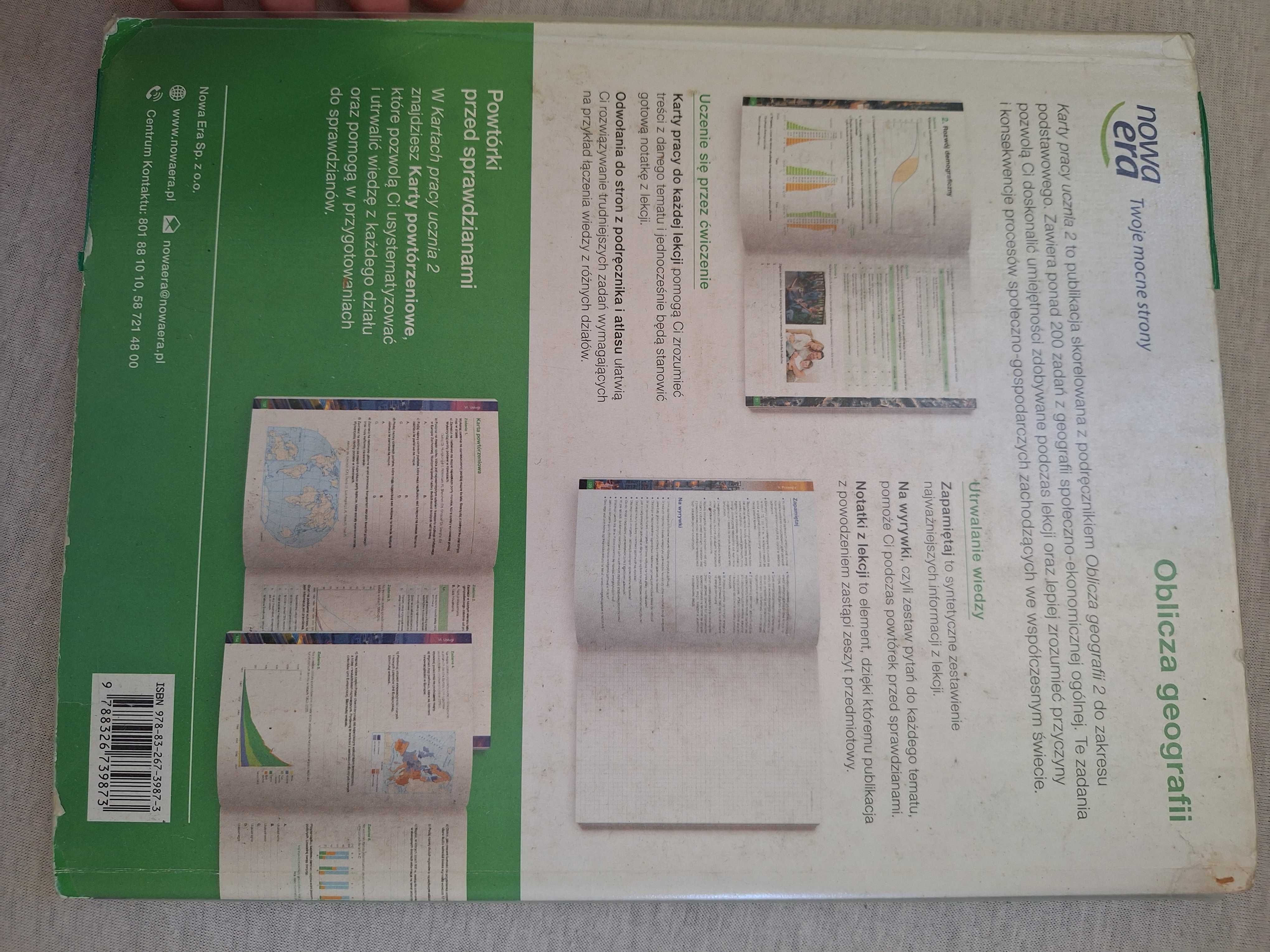 Karty pracy Oblicza geografii 2