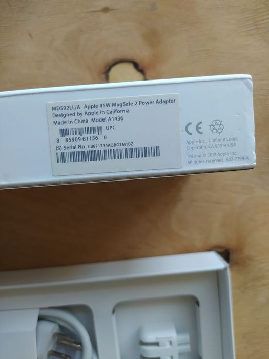 Apple зарядной кабель оригинал