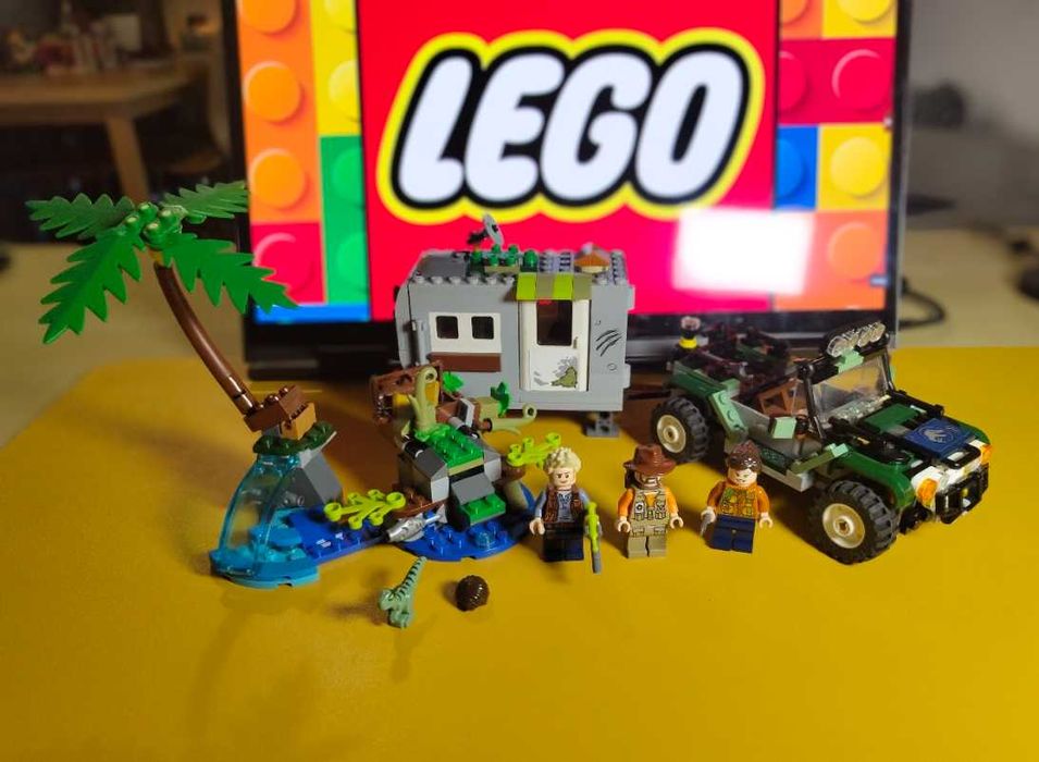 Klocki Lego Jurassic World 75935 Starcie z barionyksem