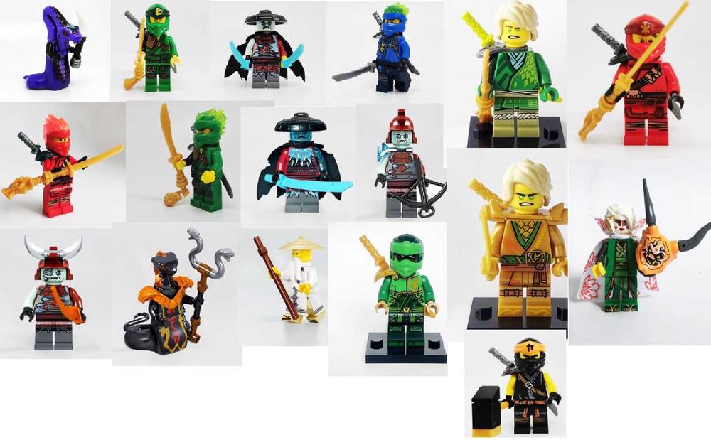Figurki lego ninjago