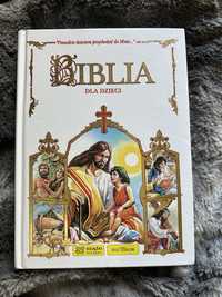 Nowa Biblia dla dzieci Komunia pamiątka Komunii