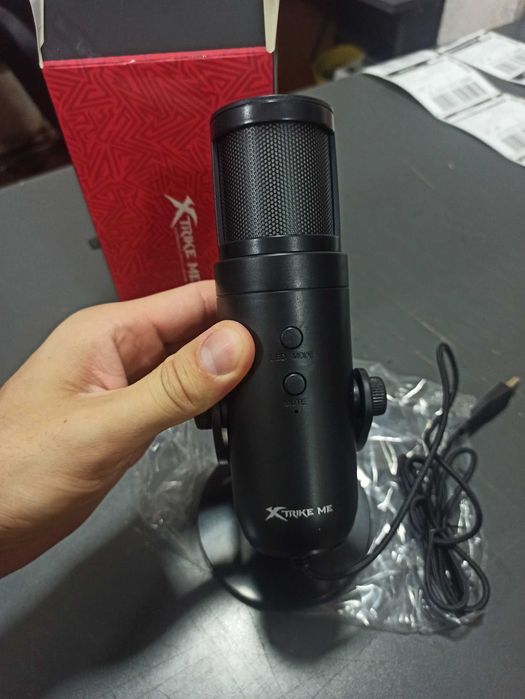Ігровий мікрофон Xtrike Me XMC-03 USB RGB