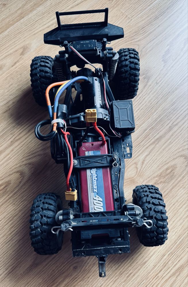 Tamiya CC-02 Mercedes G 1/10 rc trial crawler scaled