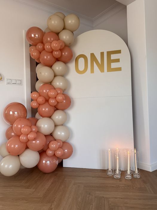 Ścianka balonowa- chrzest, urodziny i inne uroczystości