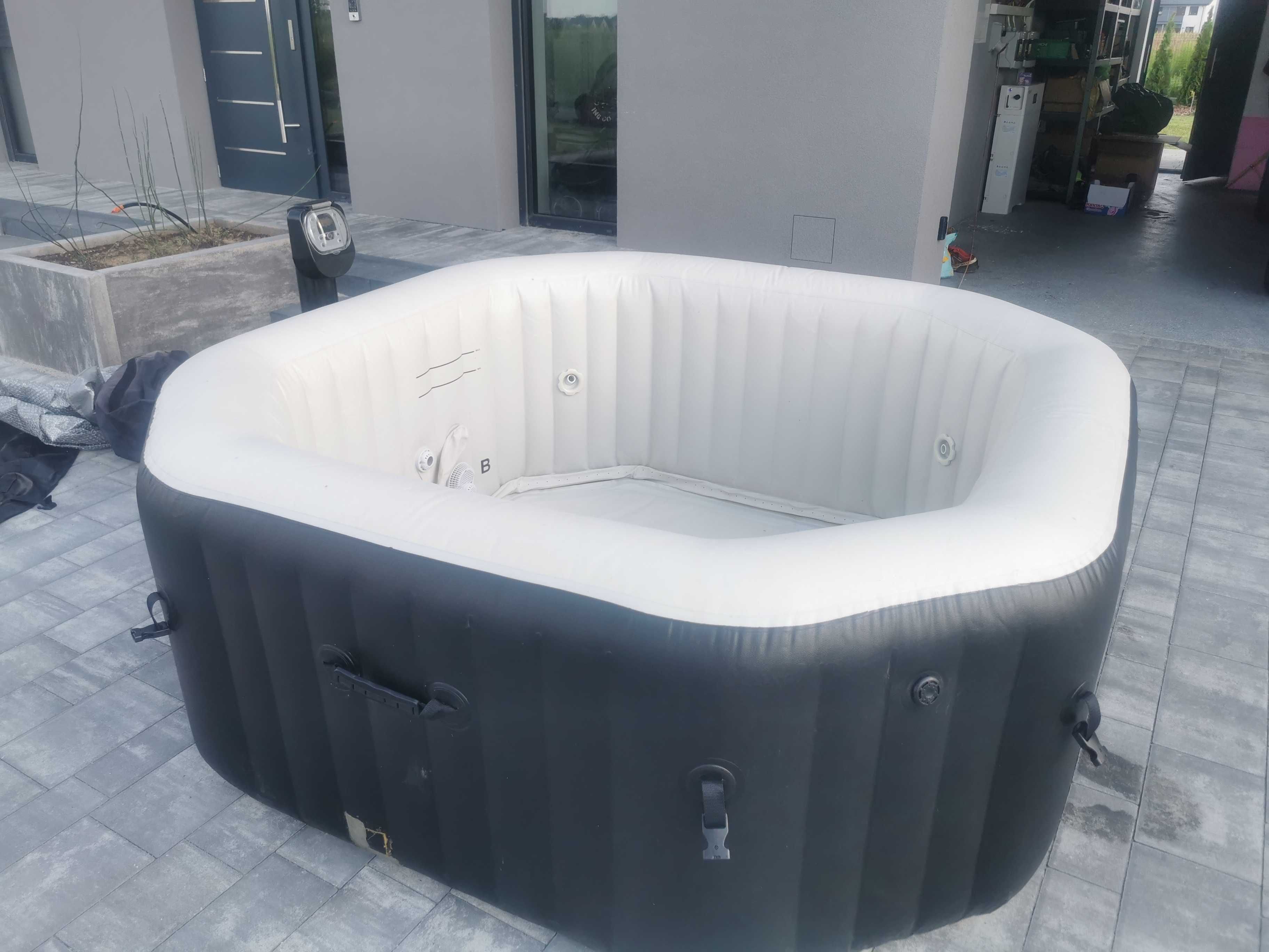 Jacuzzi Intex pure spa, 140 dysz pow+ 4 wodne, generator chloru