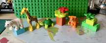 Lego duplo zwierzątka