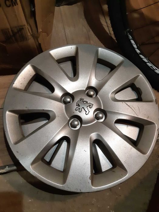 Kołpaki 2szt Peugeot 207 Oryginalne 16" Srebrny