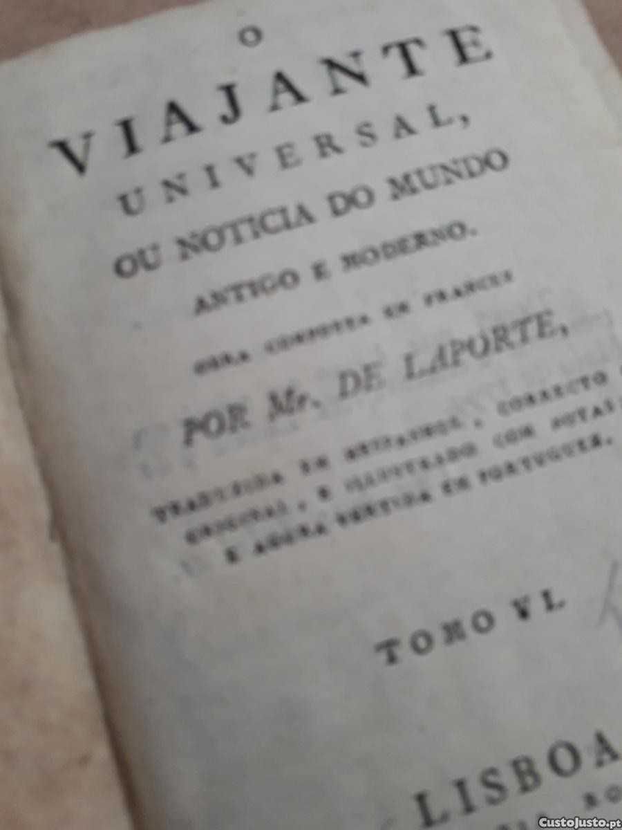 O Viajante Universal Ou Notícia Do Mundo Antigo e Moderno