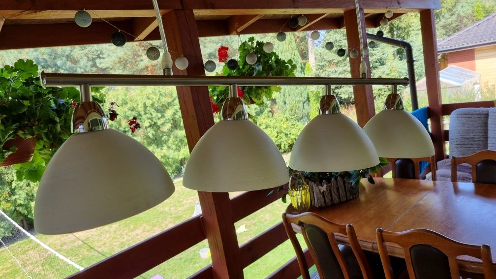 Lampa wisząca Honsel Leuchten 4 klosze