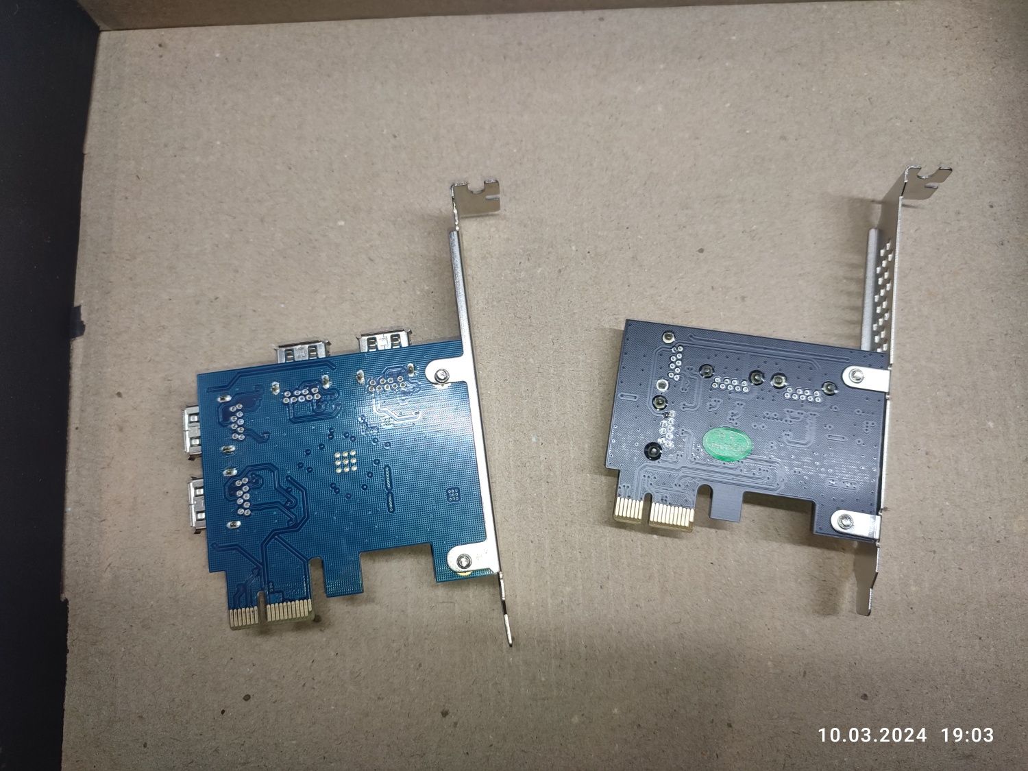 PCIE PCI-Express Слот 1 в 4 Розширювальна Карта PCI-E X4 / X8