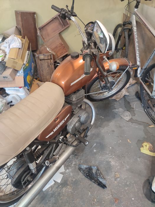 Мотоцикл "Минск" после реставрации