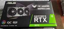 RTX 3070 Asus TUF gwarancja do września 2025