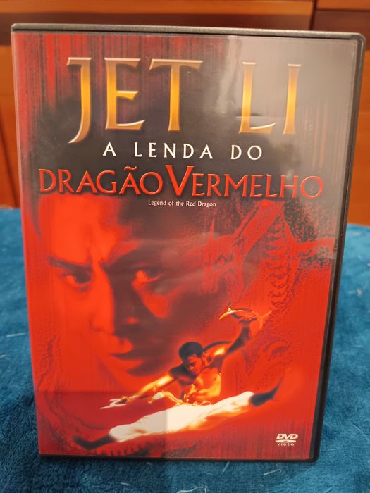 DVD a lenda do dragão vermelho