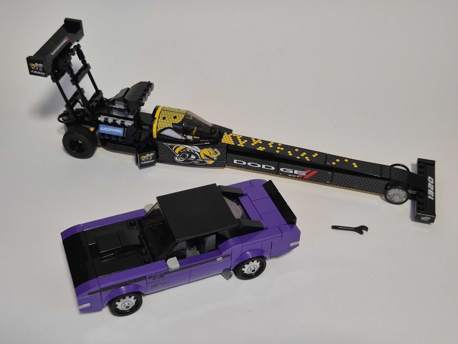Lego SPEED CHAMPIONS 76904 Dragster and Dodge Challenger - 2021