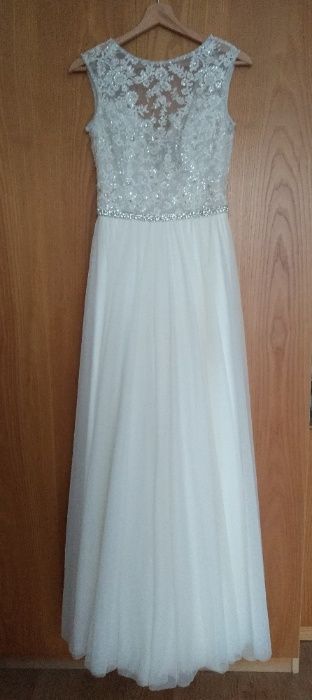 Suknia Ślubna rozmiar 38 kolor ecru