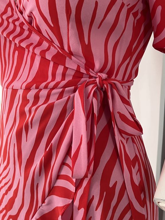 Laurella Sukienka Milano Pink Zebra S