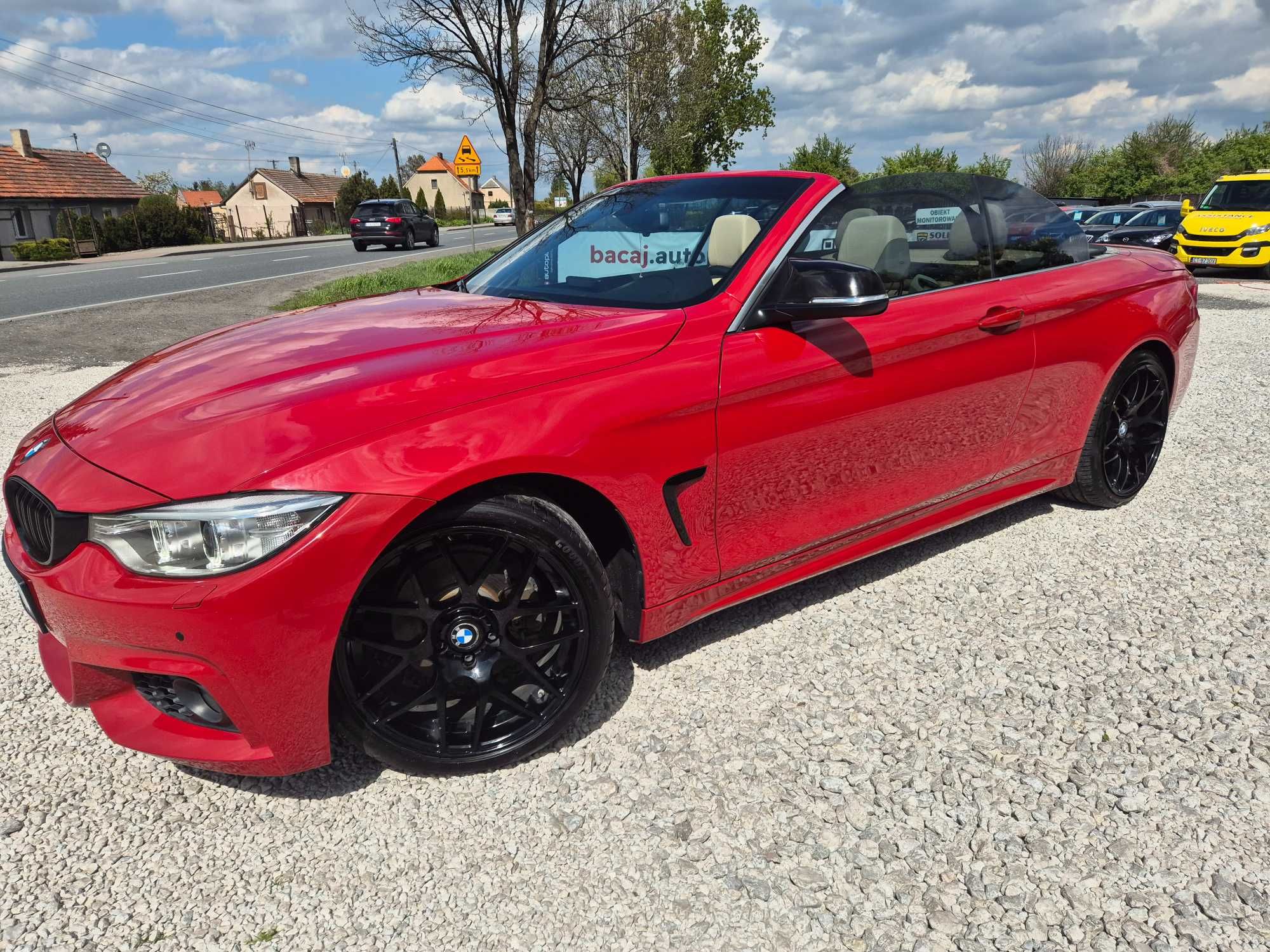 Bmw 4 Cabrio 2014/5 Automat 245 koni Alu 19 Stan Bdb Bez Wkładu