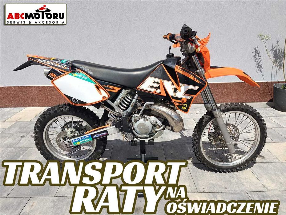 KTM EXC 200, 2T, 1998 r. FMF, raty na oświadczenie, transport!