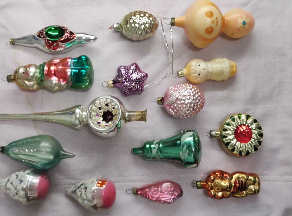 Елочные игрушки Ссср