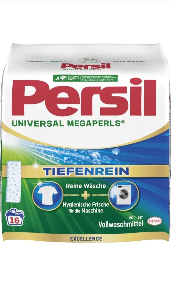 Persil Megaperls 1,040 kg proszek do prania uniwersal z Niemiec 3 szt