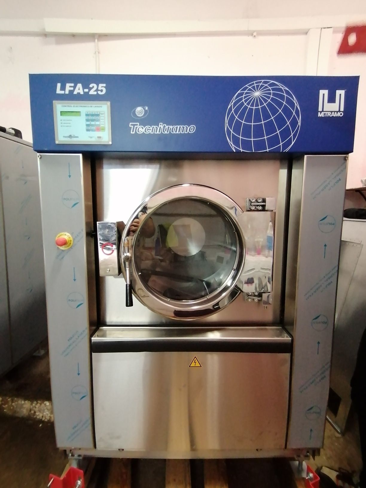 Máquina de lavar roupa industrial 45kg Self-service lares restaurantes