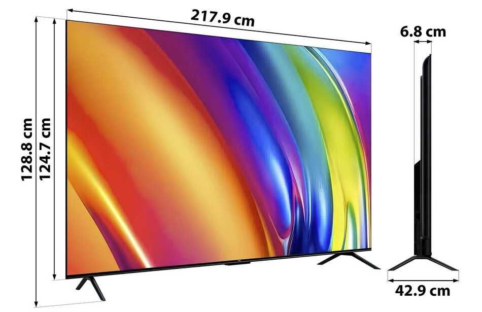 Telewizor TCL 98P745 98" 4K 144Hz Google TV Dolby Vision Dolby Atmos