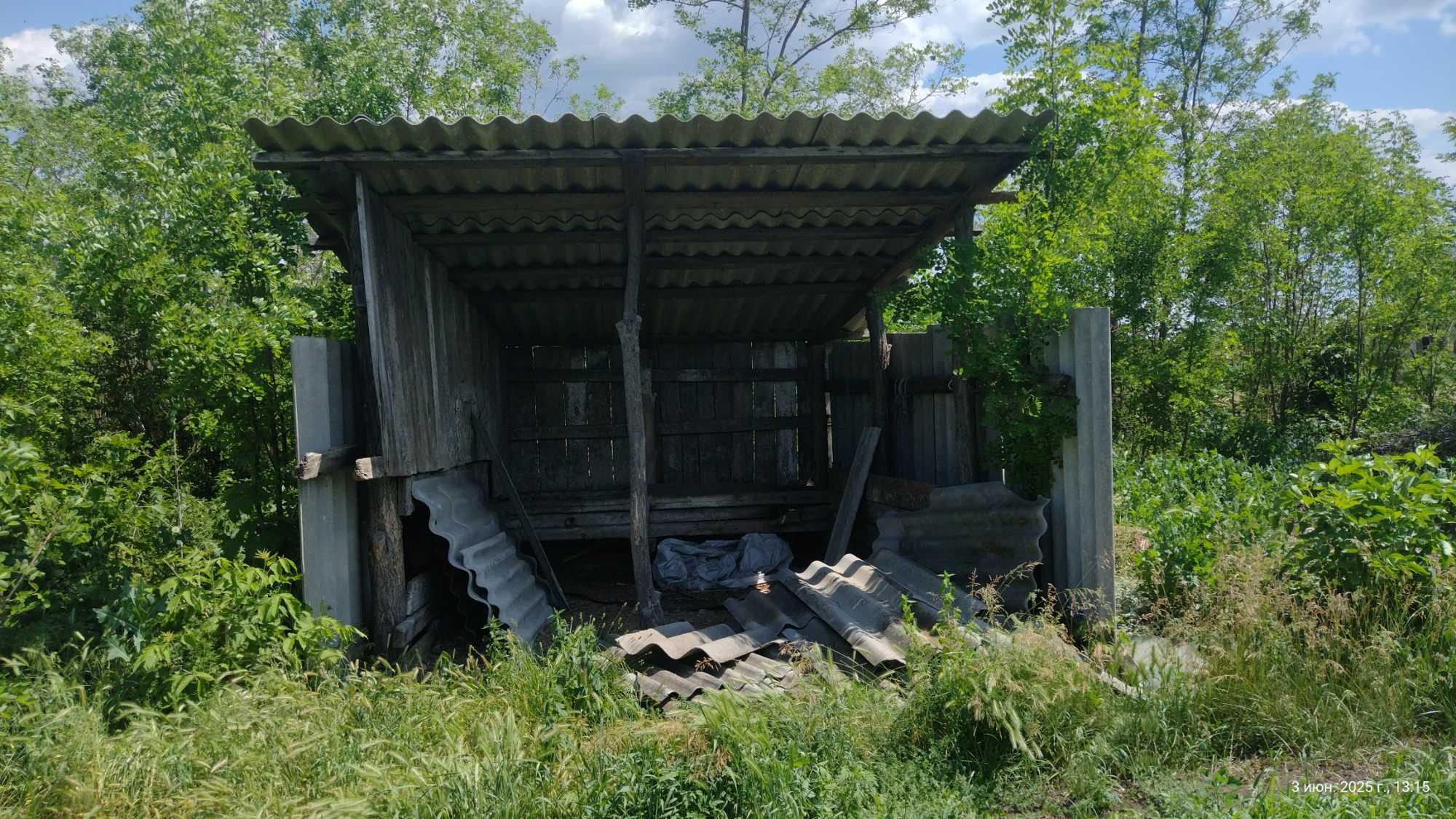 Продам земельну ділянку з житловим будинком, потребує рем.с. Соколівка