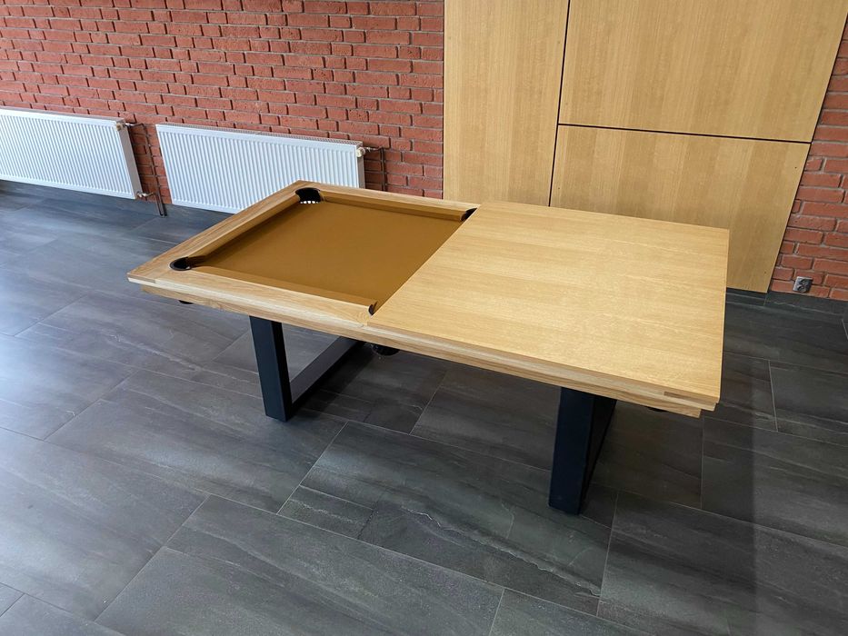 Stół Bilardowy BERGAMO 7 FT z blatem nakrywającym , z akcesoriami