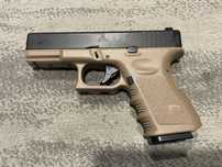 GLOCK 23 TAN GREEN GAS BLOWBACK AIRSOFT ENVIO GRATIS