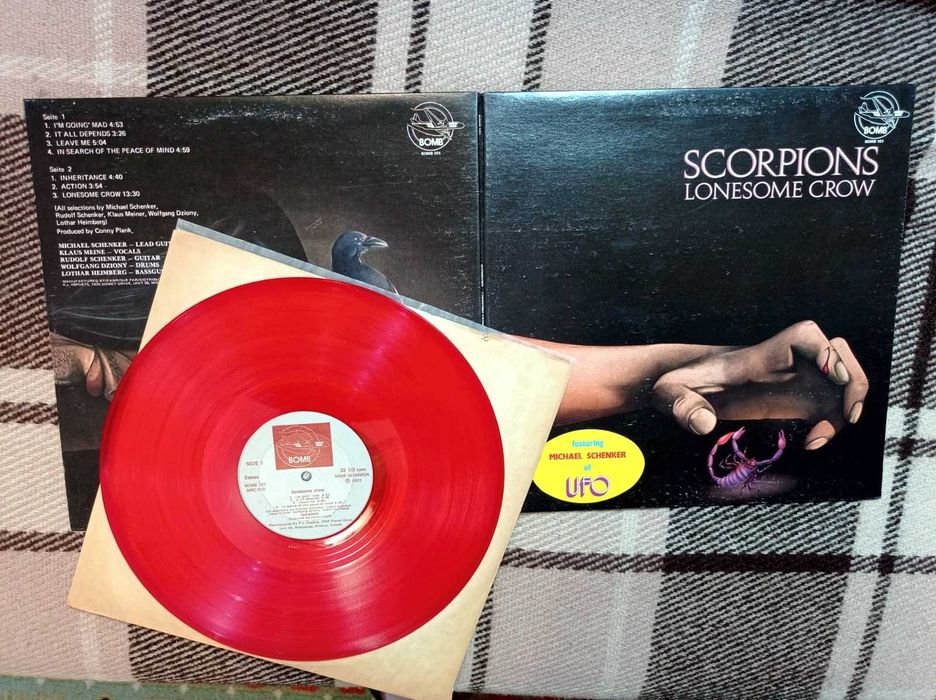Виниловые пластинки Uriah Heep, Scorpions (1st presses). LP