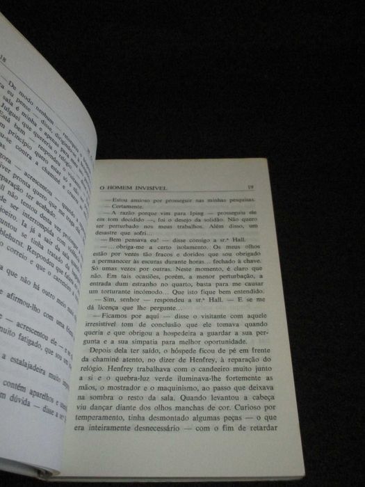Livro O Homem Invisível H. G. Wells