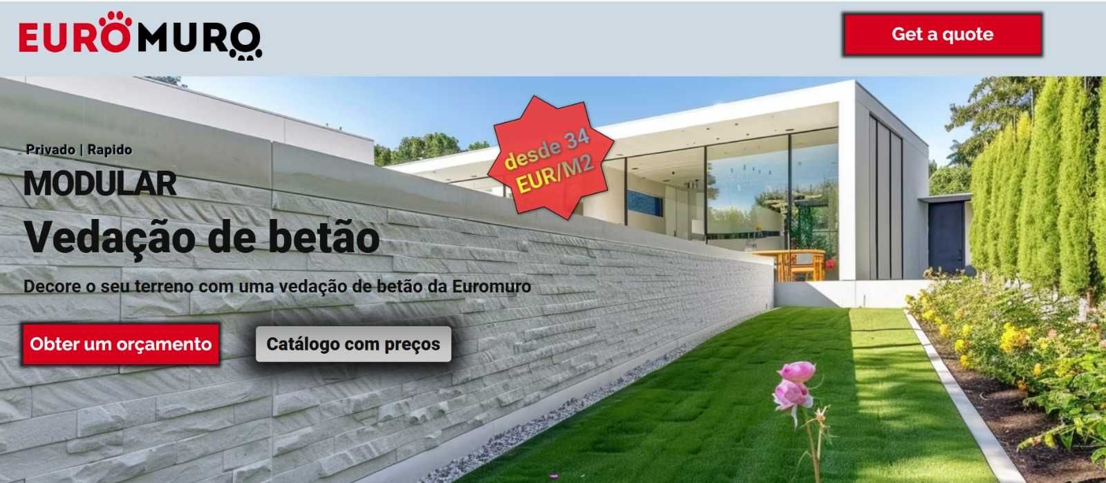 EUROMURO - MUROS MODULARES CIMENTO