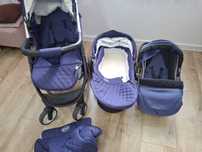 Wózek 3w1 4baby spacerówka gondola nosidełko