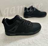 Jordan 4 całe czarne sneakersy męskie sportowe obuwie popularne 41-46