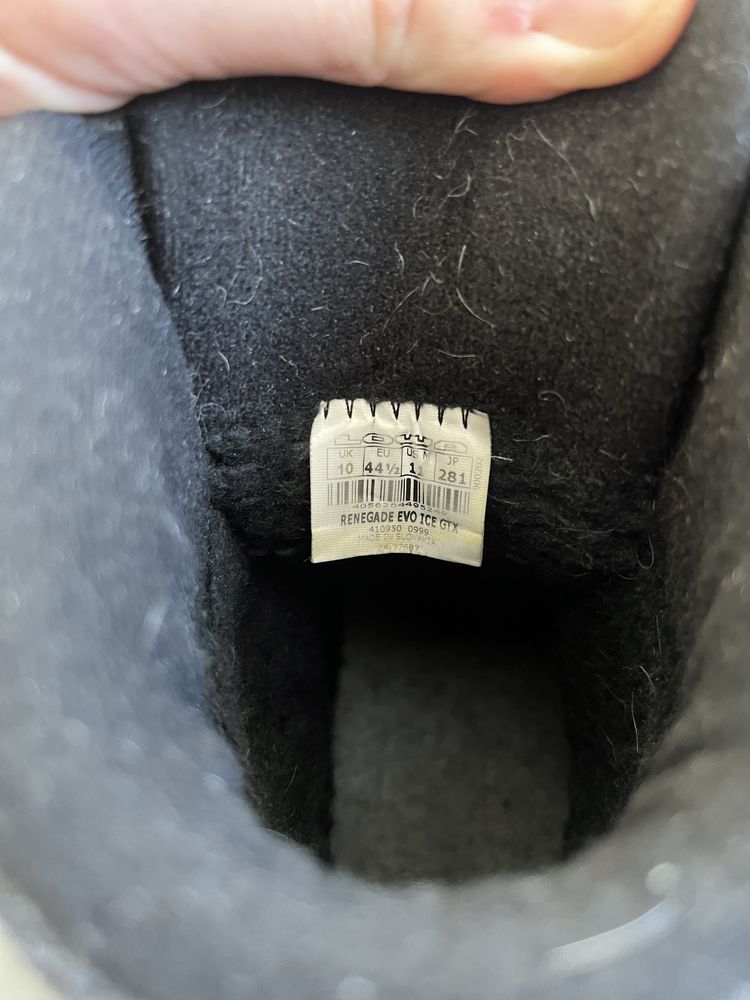 Ботинки lowa renegade evo ice gore-tex yukon zephyr 44(28cm)