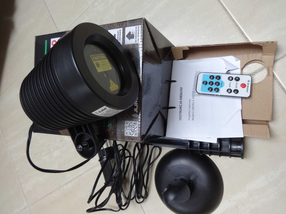 Projektor laserowy do wewnątrz i na zewnątrz JUMI