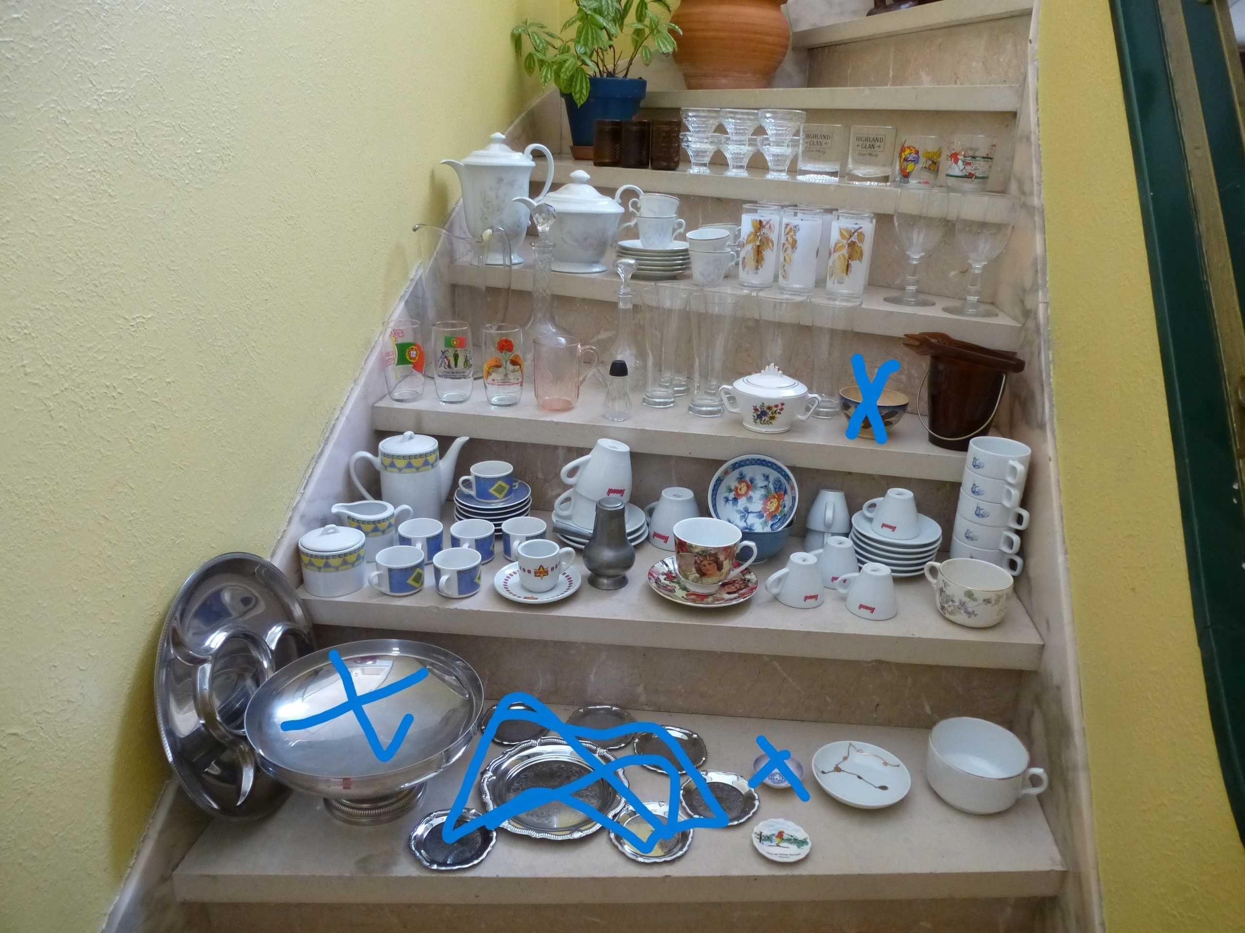 Lote de louças diversas