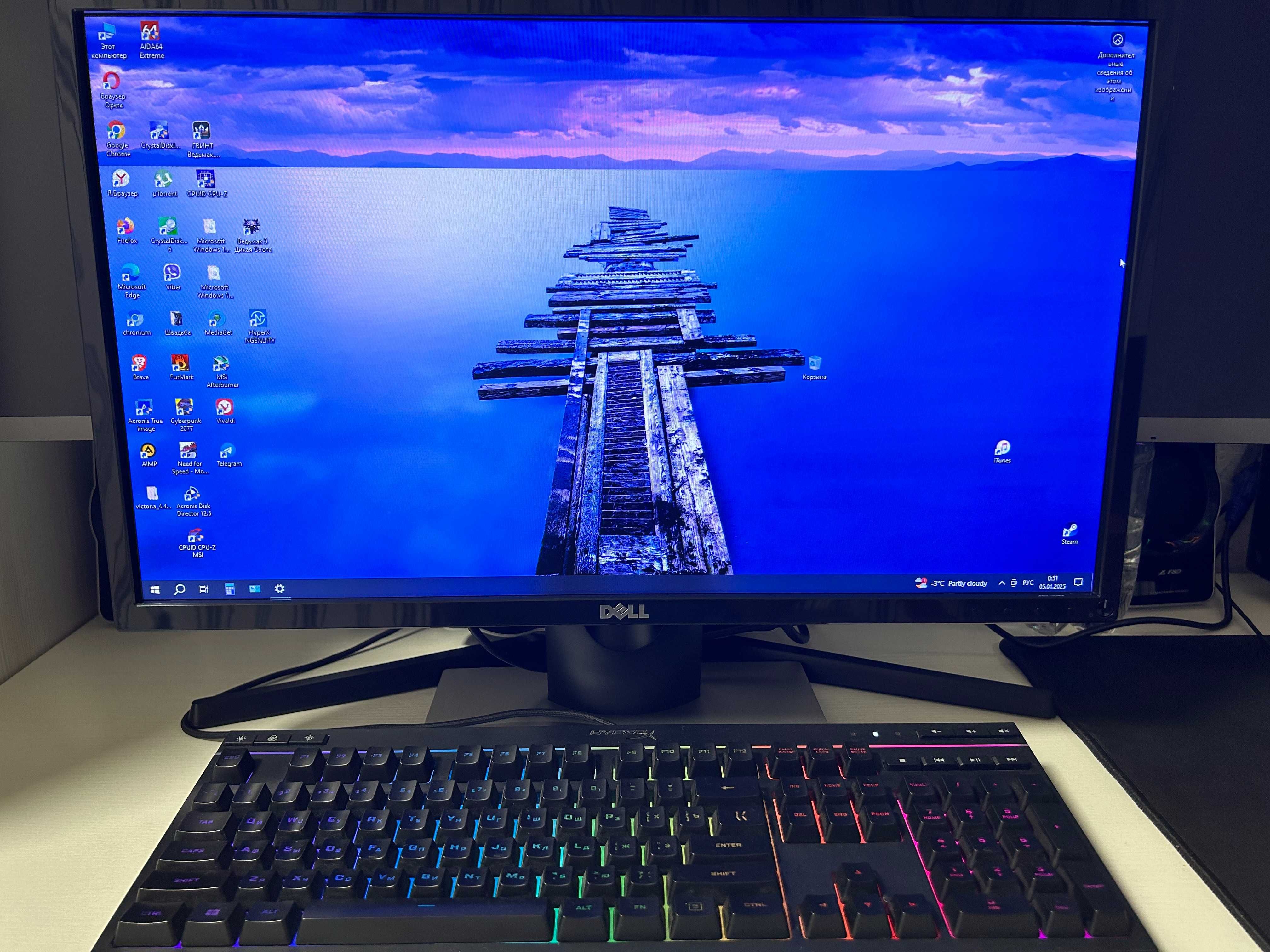 Монитор DELL 24 дюйма IPS матрица HDMI Dport