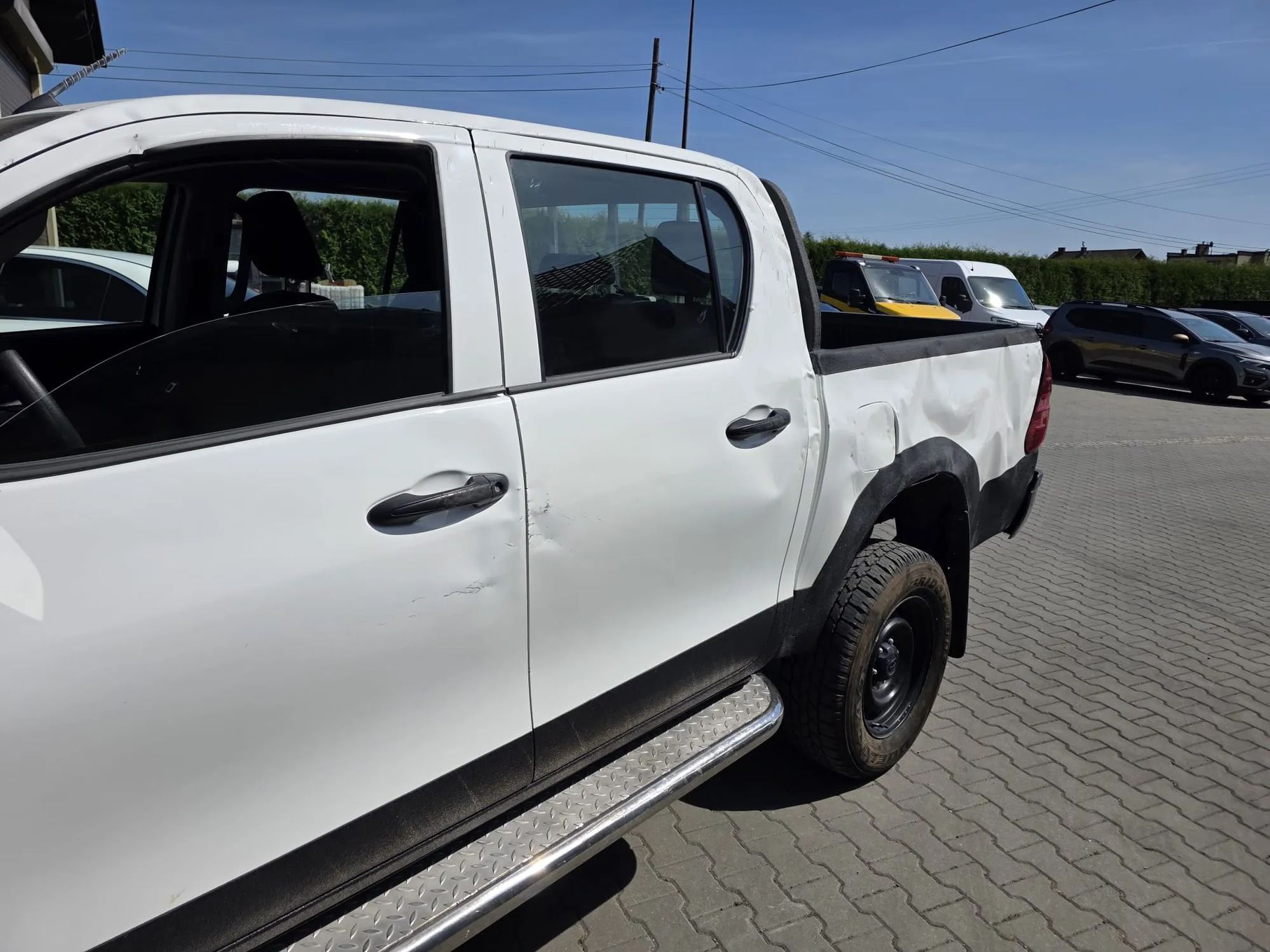 Toyota Hilux Krajowy mały przebieg uszkodzony Hilux Faktura VAT 23% Steeler