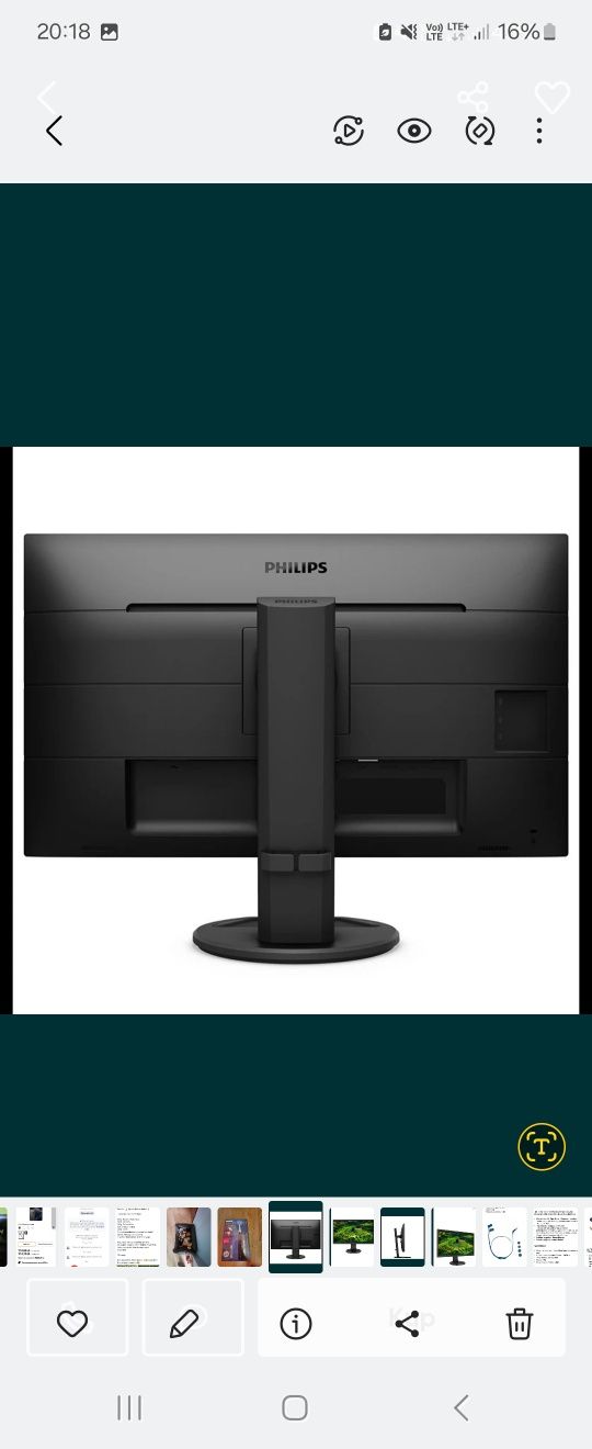 monitor  Philips 221B8LJEB/00