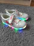 Buty dziewczynka trampki 30 świecące LED