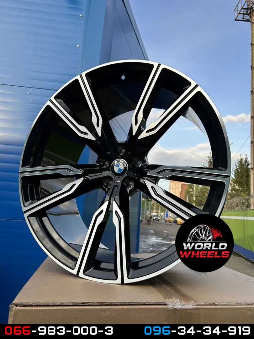 Диски R20 5x120 різноширокі BMW X5 X6 E70 F15 E71 F16 747 m Style