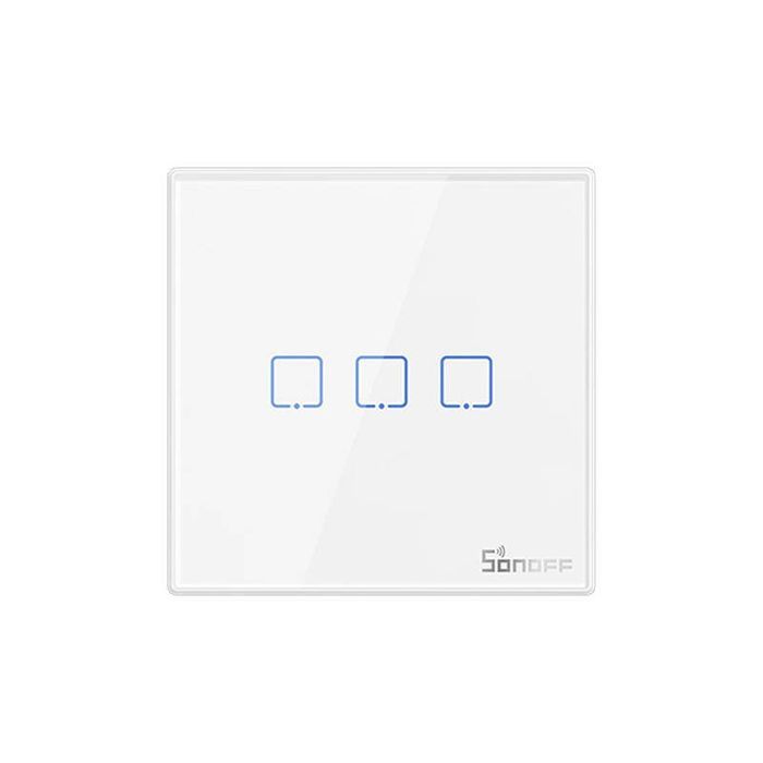 Włącznik Światła Sonoff T2Eu3C-Rf 433Mhz Wifi 3-Kanałowy Smart