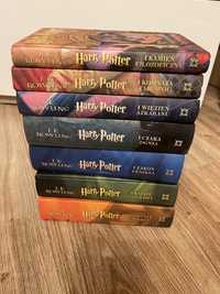Harry Potter pierwsze wydanie komplet 1-7 twarda okładka