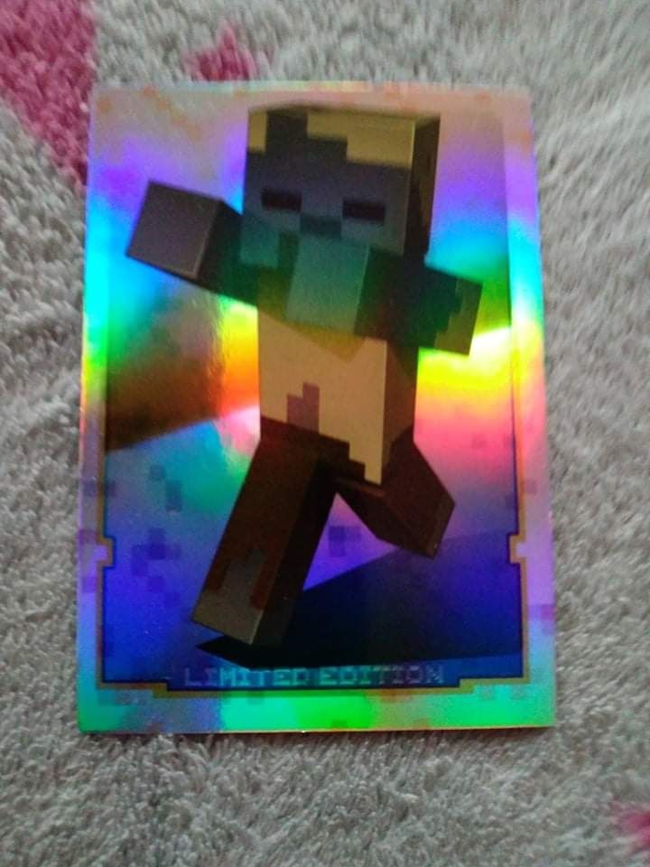 Karta Minecraft Panini - Limited edition