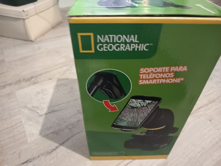 Microscópio national geographic