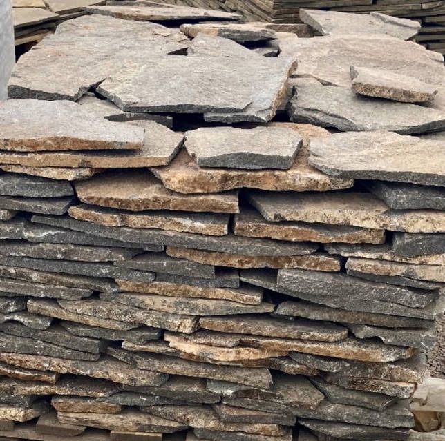 Камінь сланець для формування доріжок чи клумб