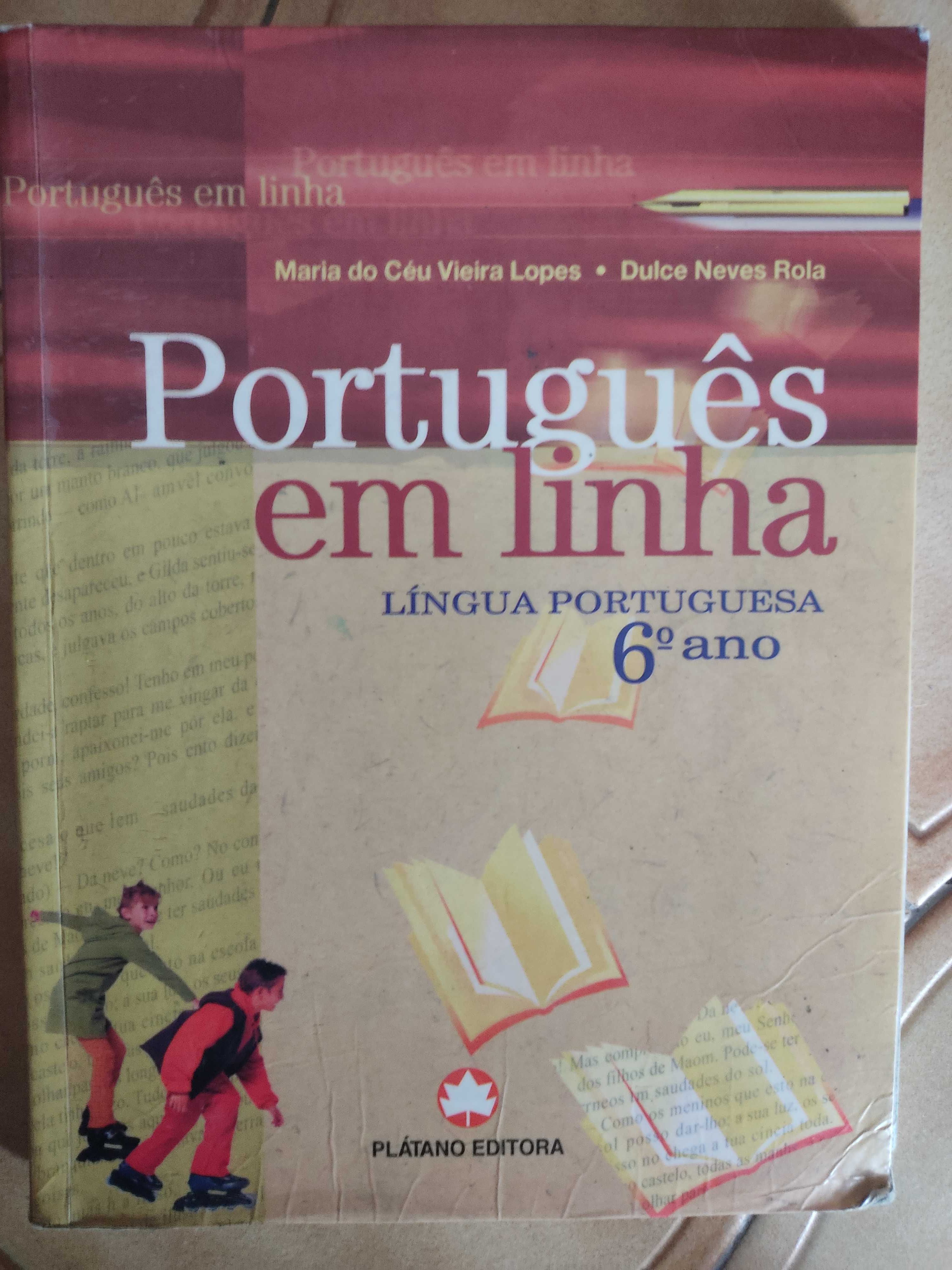 Livro de Língua Portuguesa 6º ano de escolaridade