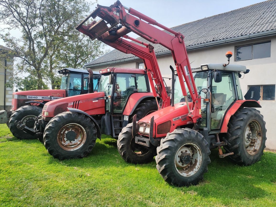 Ciągnik rolniczy Massey Ferguson 4245 rok 2000 z turem Case cs150