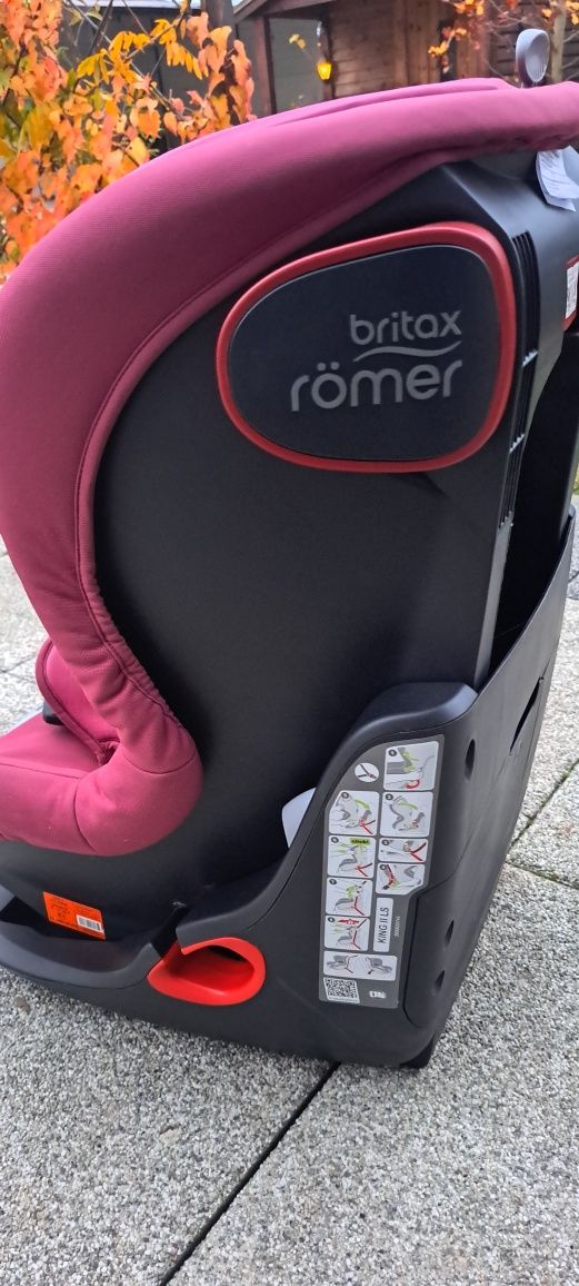 Fotelik Britax 4 ADAC Romer King II LS 9-18kg